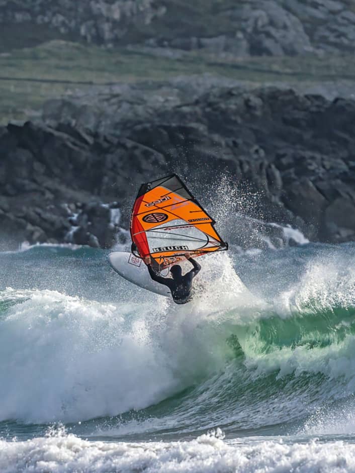 Julian Salmonn über seinen Trip zum Tiree Wave Classic