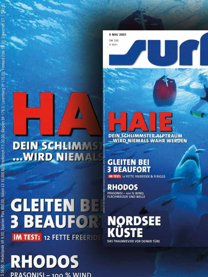These were the highlights in surf 05/2001