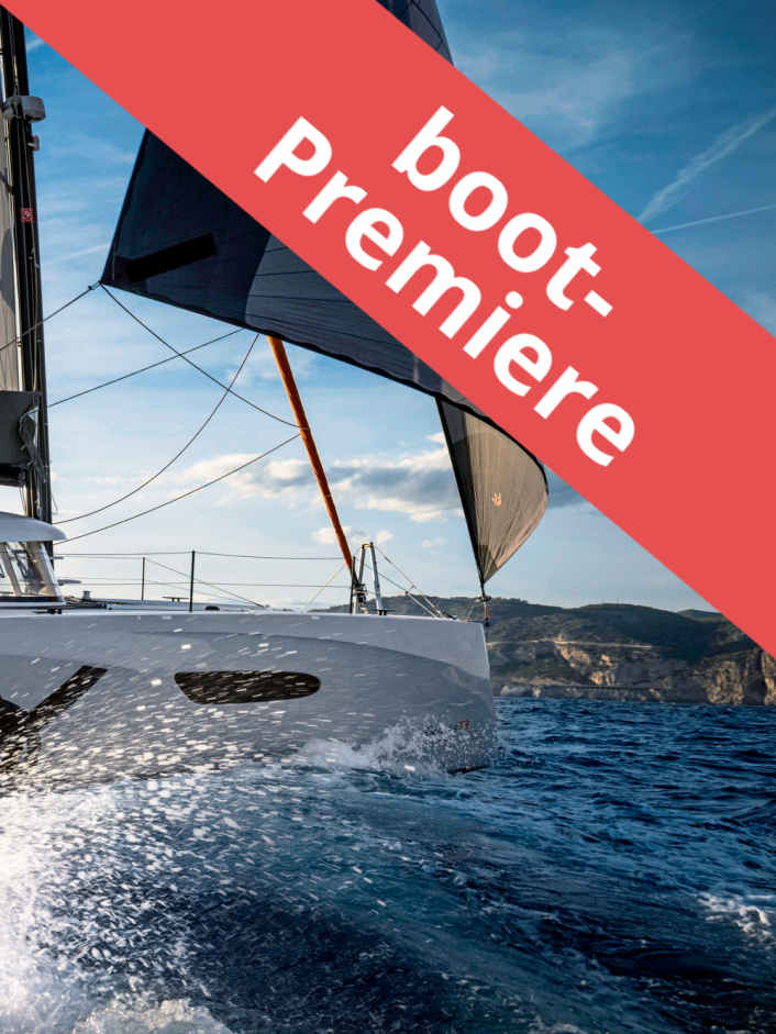 Cheeky in appearance, strong under sail - the cat for the Gen Z in the test