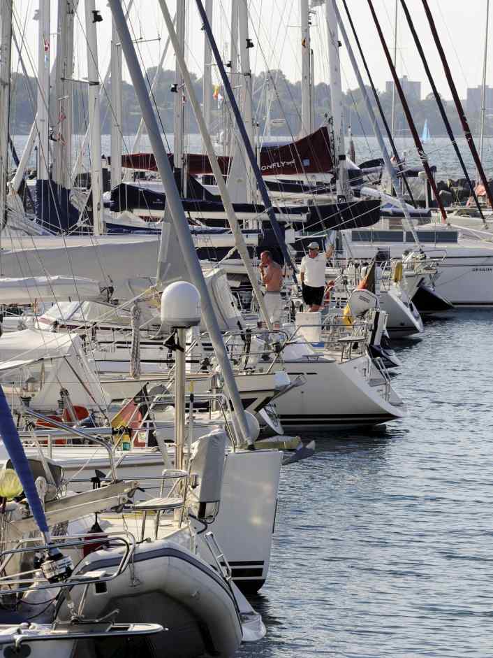 Arrivo in porto sicuro