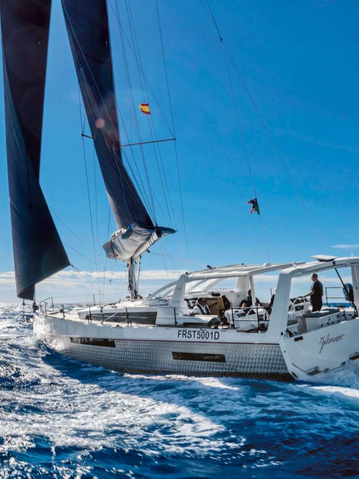 Alu-Yacht ist robust, ruhig und erfreulich unkompliziert