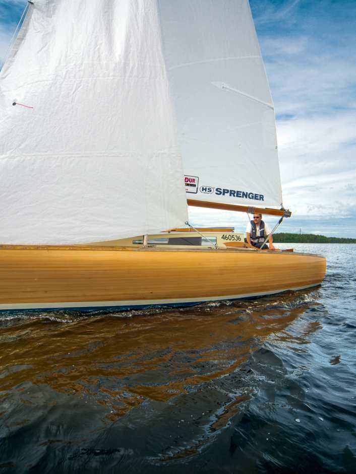 Kleinkreuzer aus Saunabaum wird Meisterstück – und echter Hingucker