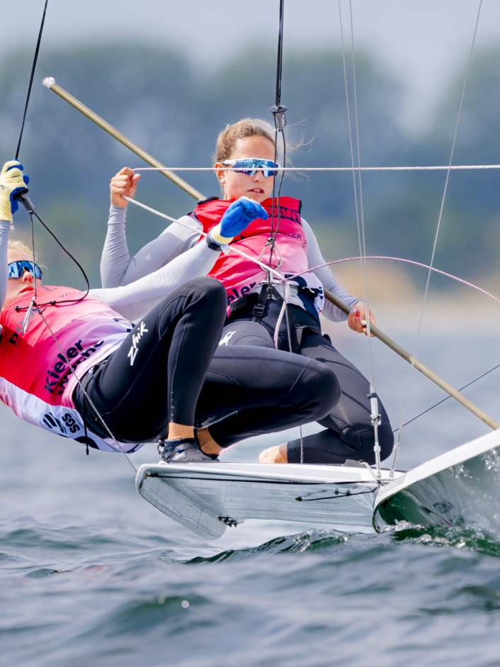 Zwischen Regattabahn und Rathausplatz – 132. Kieler Woche vor Eröffnung