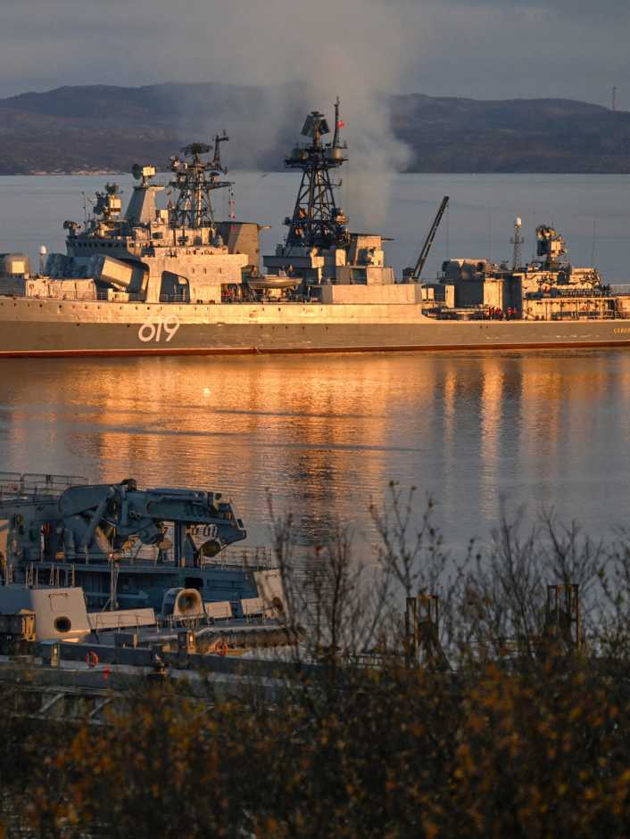 La Russie envoie le destroyer "Severomorsk" en mer Baltique