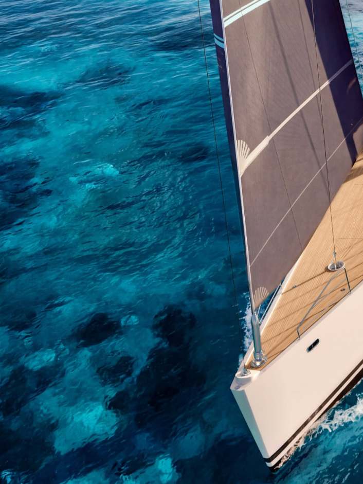 42-Meter-Slup von Turquoise Yachts