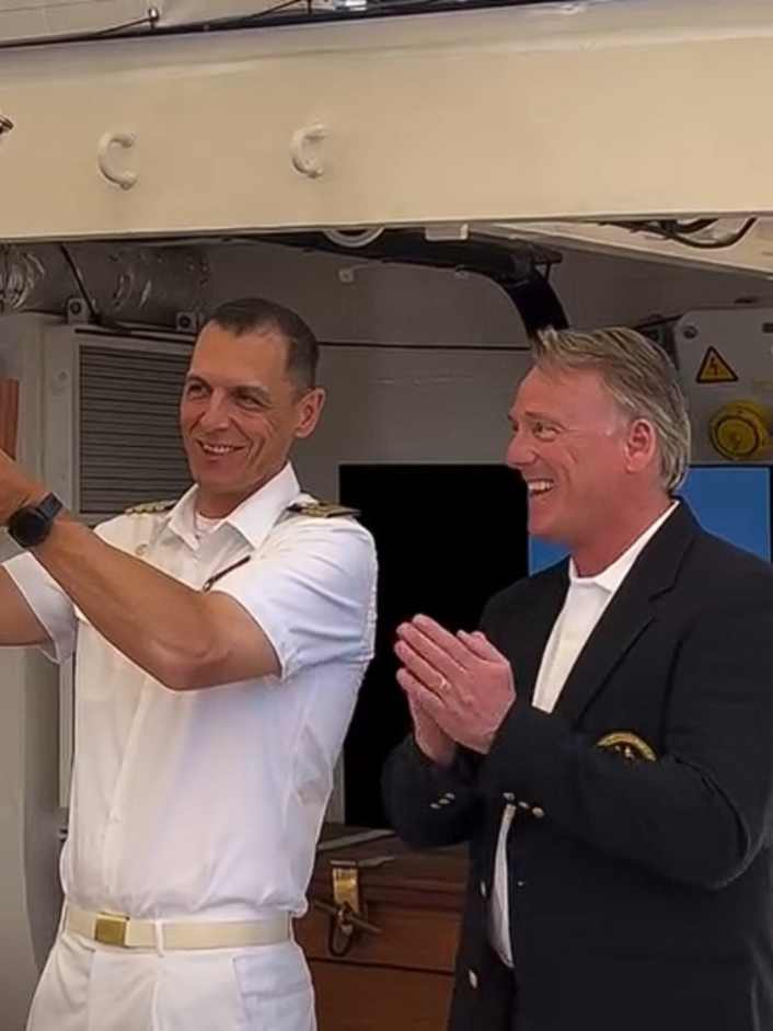 Il Consolato tedesco mostra i video della vittoria della “Gorch Fock”