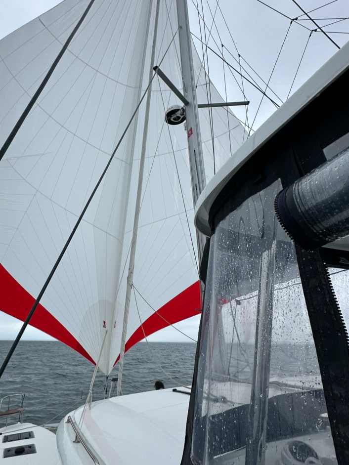 Two gennakers are more stable than one spinnaker