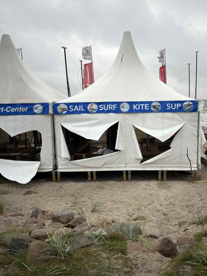 Vandalismus an Surfschulen in Surendorf und Schubystrand