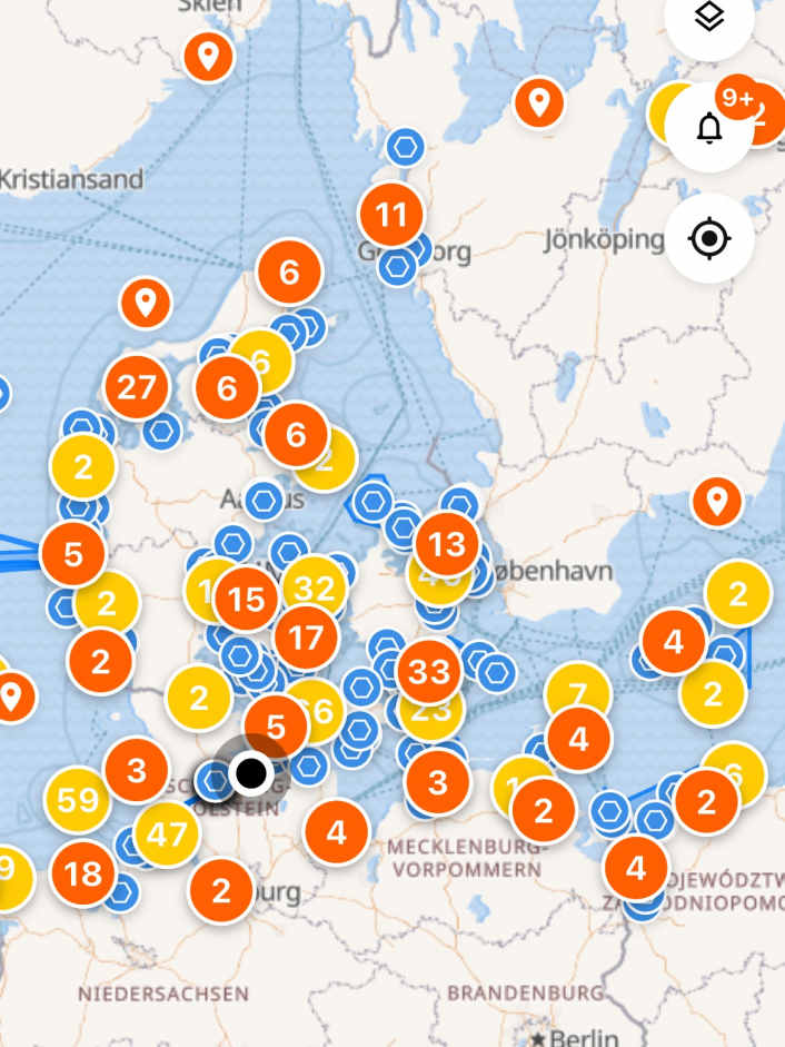 Sea Alert-App bündelt Navigationswarnungen europaweit