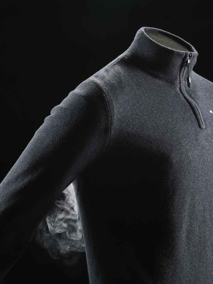 Windproof Knit - pull en tricot avec doublure coupe-vent