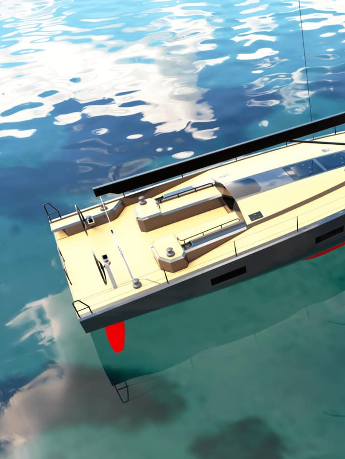 Carbon-Daysailer mit besonderer Note