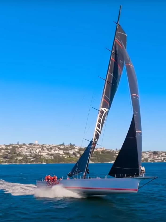 29 nœuds de vitesse de pointe grâce aux C-Foils