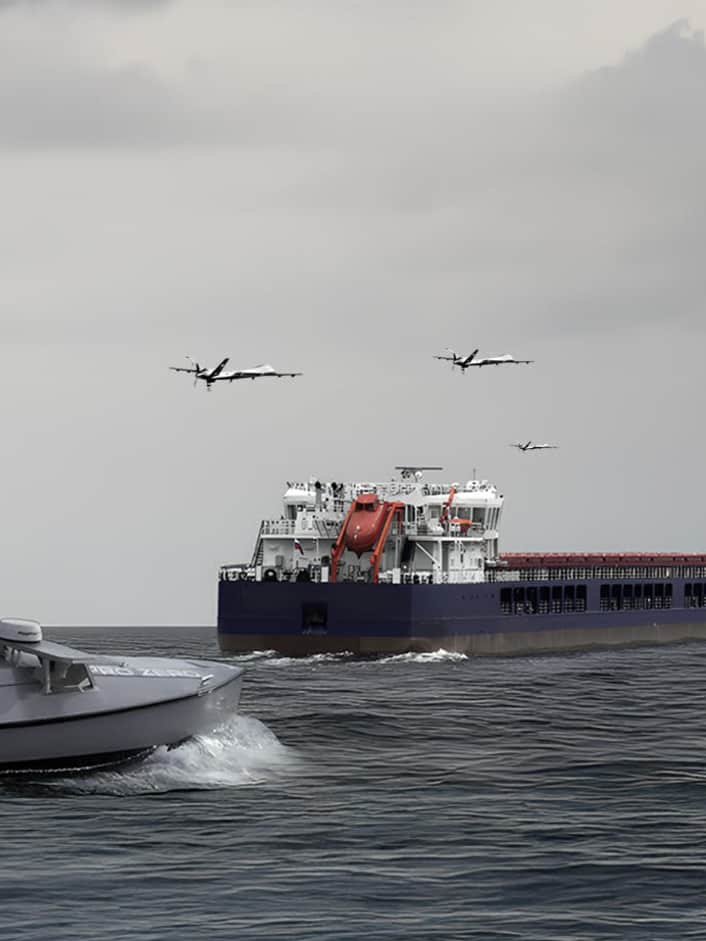 Wasserdrohnen sollen Frachter beschatten und Flugobjekte erkennen