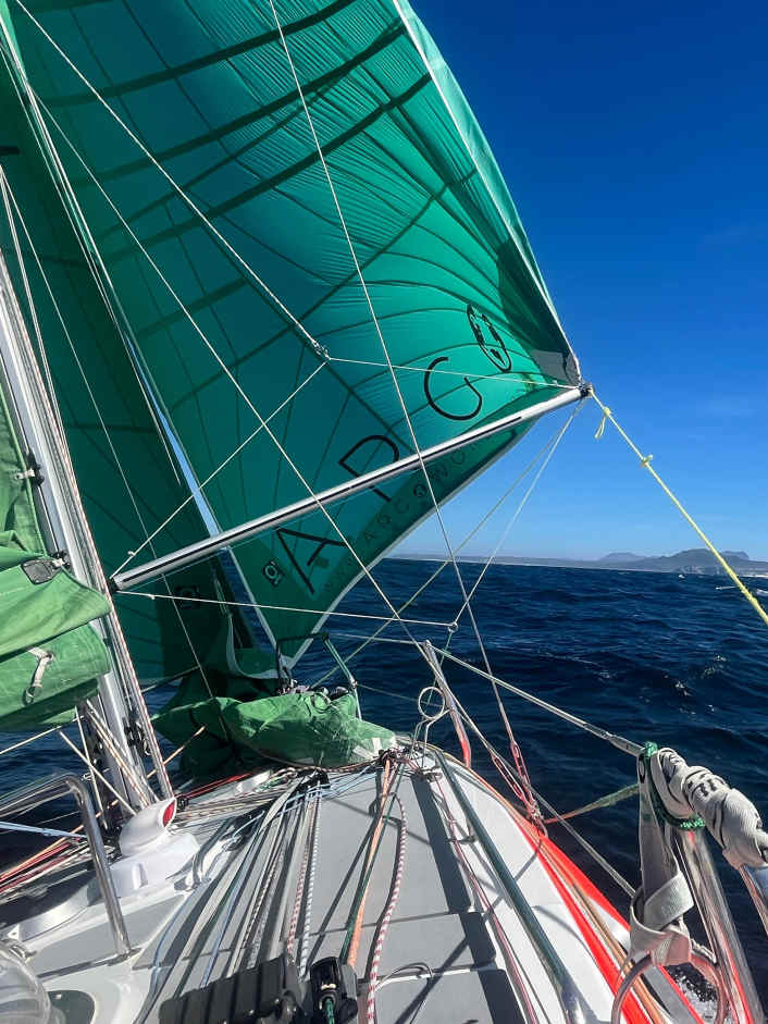 Christian Sauer arrive au Cap