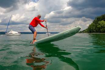 Leichtes 12-Fuß-Touring-SUP im Test