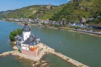Mit dem SUP auf dem Rhein von Bingen nach Koblenz