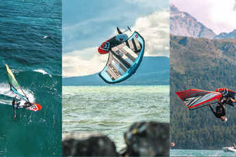 Crossoverboard zum Foilen, SUPen, Wingen und Finnen-Windsurfen