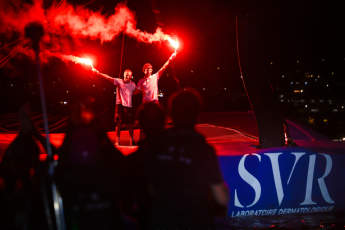 Winner celebration at Ti Punch, non-stop finishes