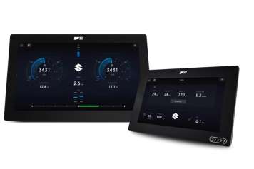 Engine integration for Axiom chartplotter