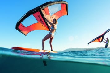 How to learn wingsurfing on the SUP!