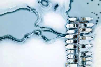 Überwintern im Wasser – so bleibt Ihr Liegeplatz eisfrei