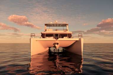 Luxury catamaran with plenty of space