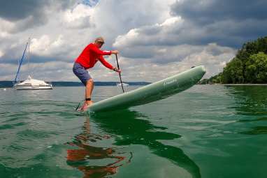 Leichtes 12-Fuß-Touring-SUP im Test
