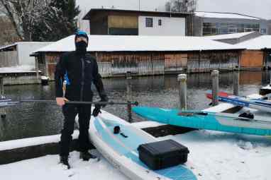 Im Winter mit dem SUP unterwegs – alles über Kleidung und Sicherheit