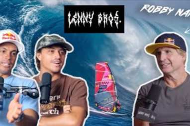 Robby Naish zu Gast bei den Lenny Bros