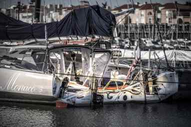 Visite du village fantôme du Vendée Globe