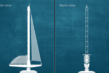 Three masts laid for new SolidSail system