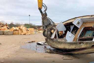 Frankreich zeigt, wie Bootsrecycling geht