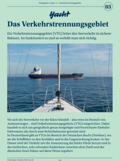 Navigation 3: Verkehrstrennungsgebiet