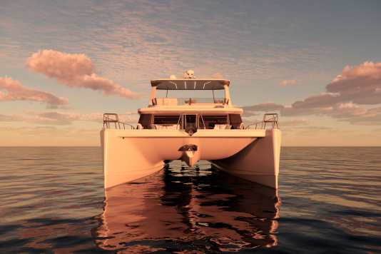 Luxury catamaran with plenty of space