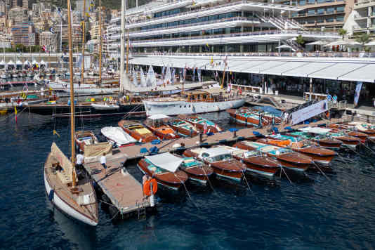 Classic car meeting in Monegasque