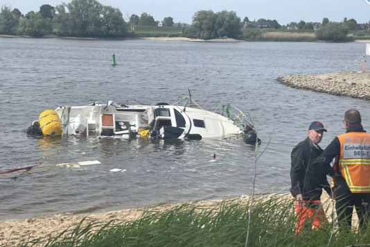 Außenborder geklaut, Boot gesunken