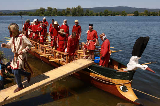 Wissenschaftler rudern auf den Spuren der Antike