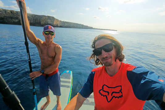 Menorca-Umrundung mit den Lehner Brothers