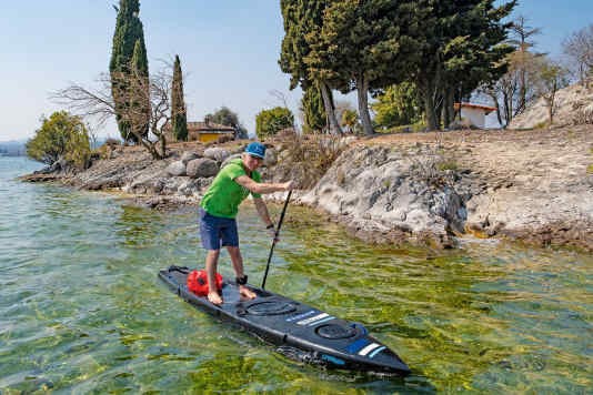 The four-piece hardboard Croslake Bomber 4.2 in the test