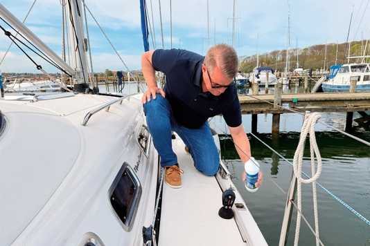 Serbatoio pulito senza sostanze chimiche