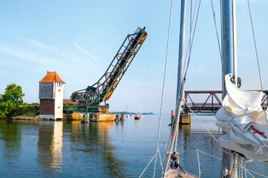 Schlei – Brücke Lindaunis von November bis April zu
