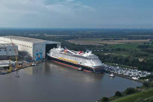 Ems - Chiusura per la nave da crociera "Disney Destiny