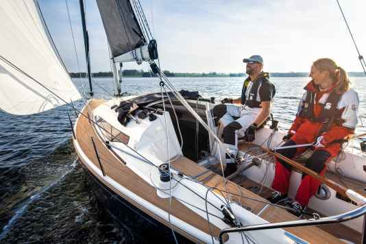 Out of the hall and onto the water!