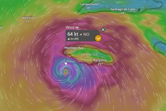 "Melissa" minaccia la Giamaica con una tempesta record