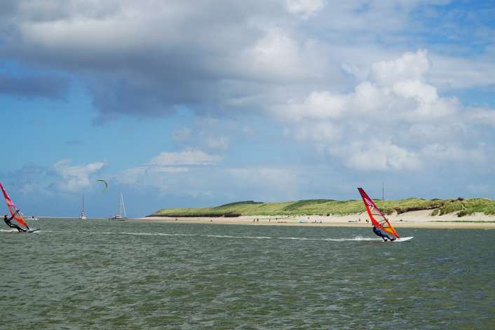 Chillout-Eiland - die besten Windsurf-Spots auf Spiekeroog