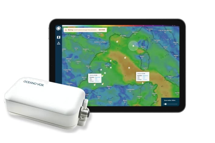 Weather data from other sailors for better forecasts