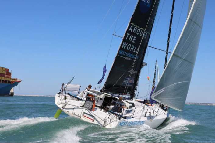 Number one on stage one - Burke and Fink storm ahead