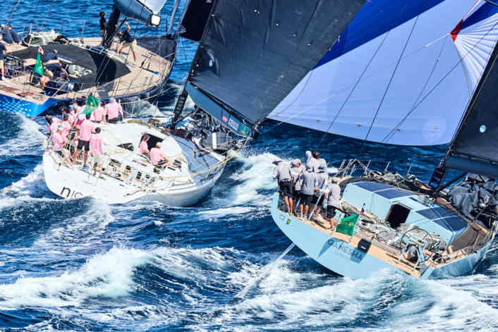 Mistral capers are followed by a furious finale off Sardinia