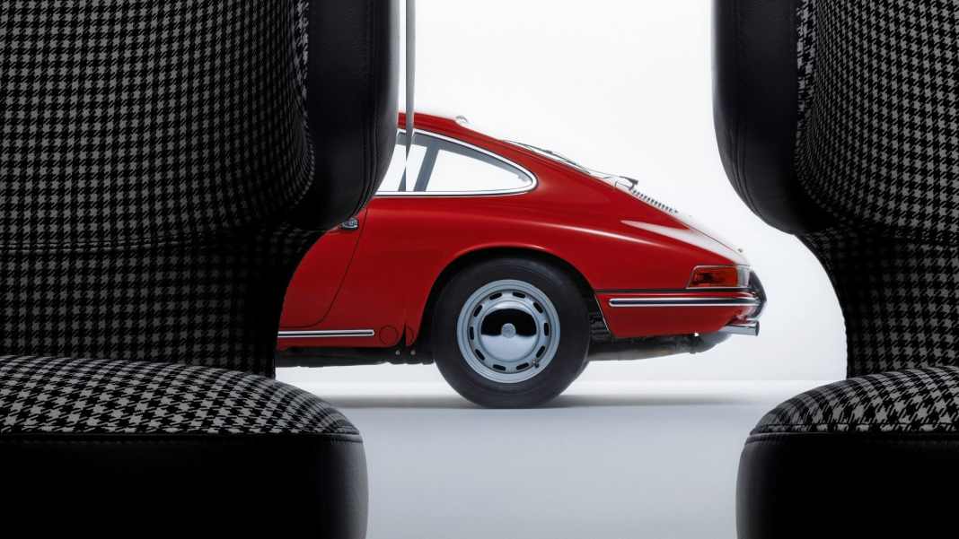 Porsches Designklassiker Pepita-Muster – Muster gültig