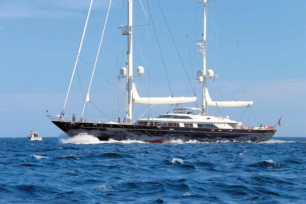 The 200 largest sailing yachts in the world - places 100 to 76